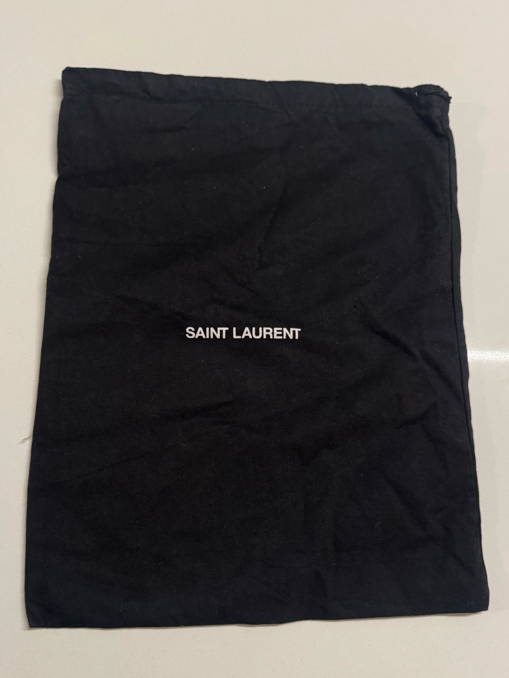 Saint Laurent Black Dust Bag